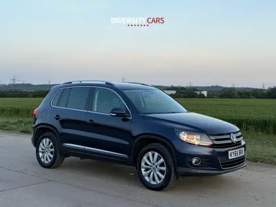 Used VW Tiguan Match 150 HP (110 kW) 2015 Blue SUV
