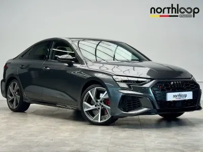 Begagnad Audi S3 Advanced 310 HK (228 kW) 2022 Grå Sedan