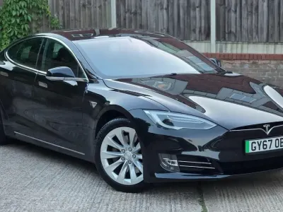 Used Tesla Model S 350 kW (476 HP) 2017 Black Hatchback