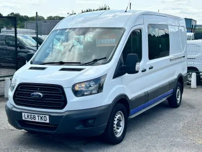 Used Ford Transit 130 HP (95 kW) 2019 White Van