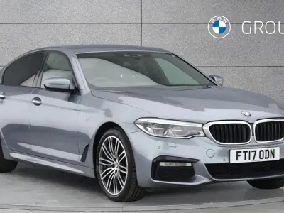 Used BMW 530 M Sport 265 HP (194 kW) 2017 Blue Sedan