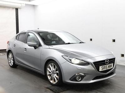 Silver Used 2015 Mazda 3 Inclusive Sedan | £3,375 (Fair price)