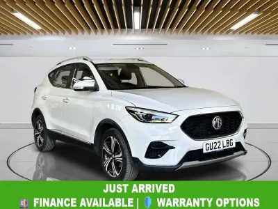 Used MG ZS Excite 106 HP (77 kW) 2022 White SUV