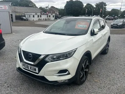 Used Nissan Qashqai S 110 HP (80 kW) 2018 White SUV