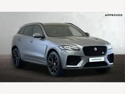 Used Jaguar F-Pace SVR 550 HP (404 kW) 2019 Grey SUV