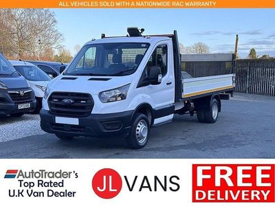 Used Ford Transit 130 HP (95 kW) 2022 White Cabriolet