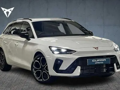 Used Cupra Leon 150 HP (110 kW) 2026 White Estate