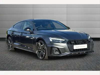 Used Audi A5 Black Edition 204 HP (150 kW) 2022 Grey Coupe