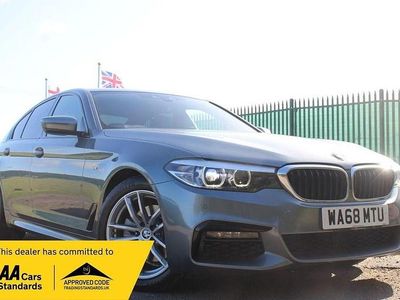 Used BMW 520 M Sport 2018 Blue Sedan