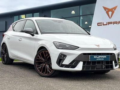 New Cupra Leon 2025 White Hatchback