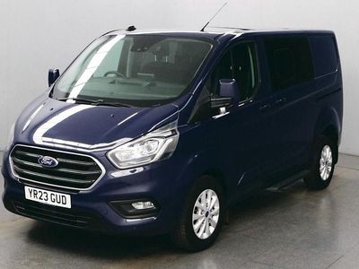 Begagnad Ford Transit Custom Limited 130 HK (95 kW) 2023 Blå Van
