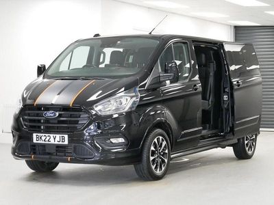 Used Ford Transit Custom Sport 185 HP (136 kW) 2022 Black Estate