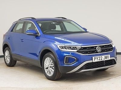 Blue Used 2022 VW T-Roc Life SUV | £17,998 (Fair price)