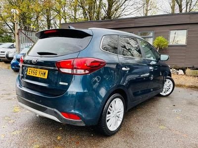 Used Kia Carens 139 HP (102 kW) 2018 Blue MPV