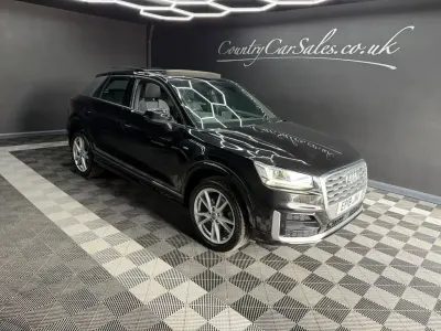 Used Audi Q2 S-Line 150 HP (110 kW) 2018 Black SUV