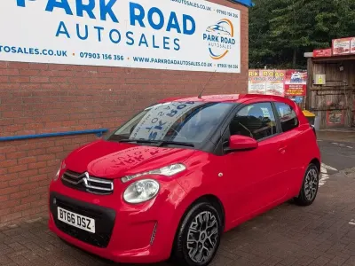 Usado Citroën C1 Feel 2016 Rojo Utilitario