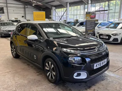 Begagnad Citroën C3 Flair 2018 Svart Halvkombi