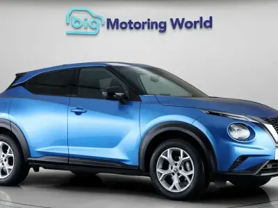 Used Nissan Juke N-Connecta 114 HP (83 kW) 2021 Blue SUV