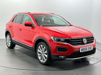 Used VW T-Roc SEL 150 HP (110 kW) 2019 Red SUV