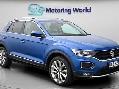 Usado VW T-Roc SEL 150 HP (110 kW) 2021 Azul SUV