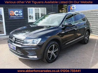 Used VW Tiguan SE 2016 Black SUV