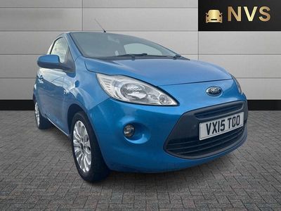 Blue Used 2015 Ford Ka Zetec Hatchback | £1,995 (Fair price)