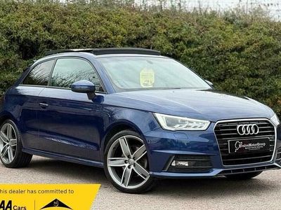 Used Audi A1 S-Line 150 HP (110 kW) 2017 Blue Hatchback
