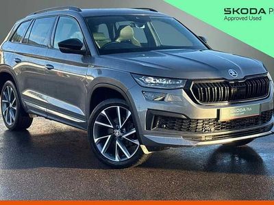 Used Skoda Kodiaq SportLine 147 HP (108 kW) 2022 Graphite grey metallic SUV