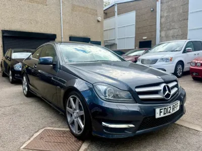 Used Mercedes C220 AMG 167 HP (122 kW) 2012 Grey Coupe