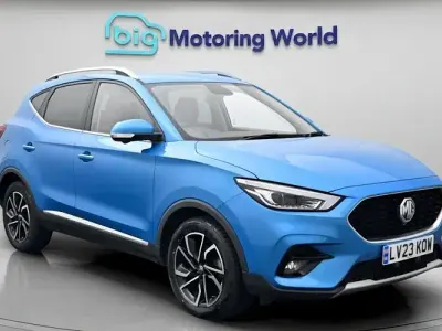 Used MG ZS Exclusive 106 HP (77 kW) 2023 Blue SUV