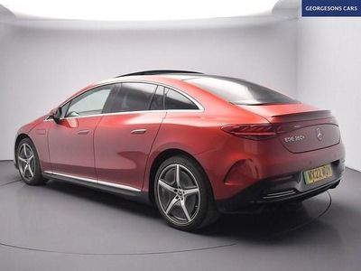 Used Mercedes EQE350 AMG line 214 kW (292 HP) 2022 Red Sedan
