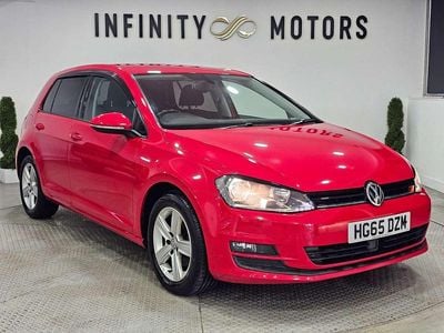 Used VW Golf VII Match 2015 Red Hatchback