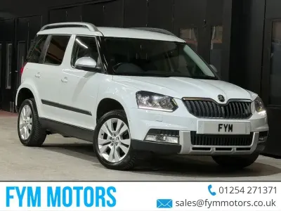 Used Skoda Yeti SE L 110 HP (80 kW) 2016 White SUV