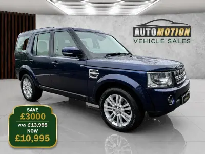 Used Land Rover Discovery 4 HSE 2014 Blue SUV