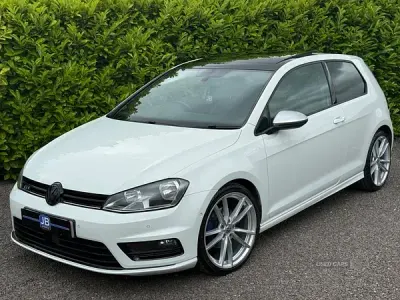 Used VW Golf VII R-line Edition 2016 White Hatchback