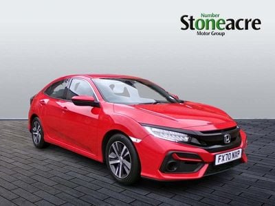 Red Used 2020 Honda Civic SE Hatchback | £9,495 (Good price)
