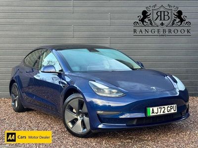 Used Tesla Model 3 235 kW (320 HP) 2022 Blue Sedan