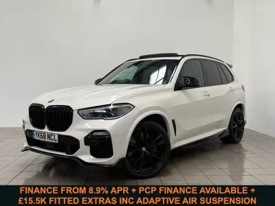 Begagnad BMW X5 Comfort Edition 400 HK (294 kW) 2019 Vit SUV