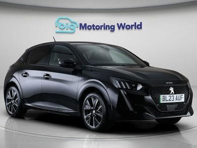 Black Used 2023 Peugeot e-208 GT Hatchback | £13,200 (Fair price)