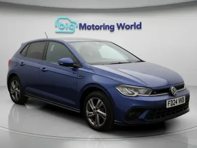 Begagnad VW Polo R-line 94 HK (69 kW) 2024 Blå Halvkombi