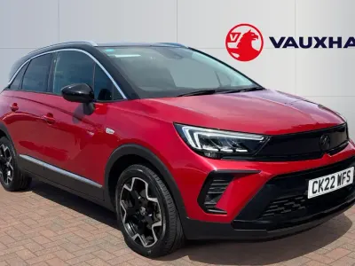Used Vauxhall Crossland Ultimate 120 HP (88 kW) 2022 Red SUV