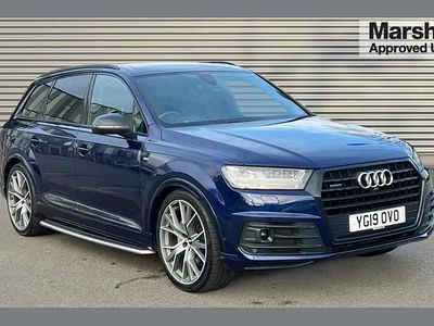 Used Audi Q7 Advanced 286 HP (210 kW) 2019 Blue SUV