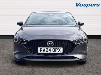 Used Mazda 3 Exclusive-Line 162 HP (119 kW) 2024 Grey Hatchback