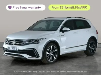 Used VW Tiguan R-line 150 HP (110 kW) 2023 White SUV