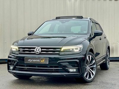 Used VW Tiguan R-line 150 HP (110 kW) 2020 Black SUV