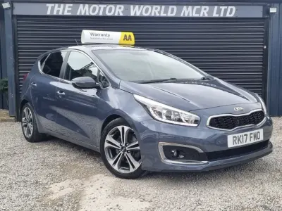 Used Kia Ceed 136 HP (100 kW) 2017 Blue Hatchback