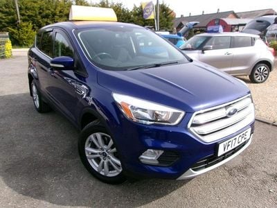 Used Ford Kuga Zetec 120 HP (88 kW) 2017 Blue SUV