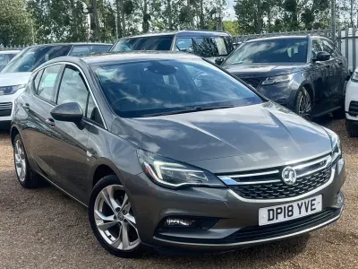 Used Vauxhall Astra SRi 2018 Grey Hatchback