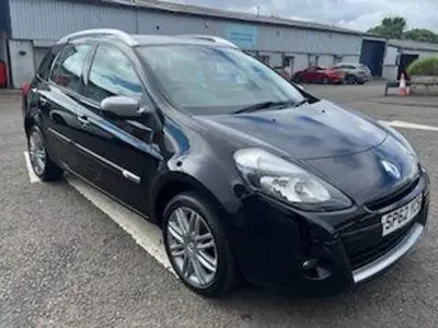 Used Renault Clio Dynamique 2012 Black Estate