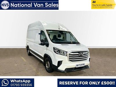 Used Maxus V90 161 HP (118 kW) 2022 White Van